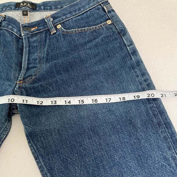 A.P.C Laver Button Fly Denim Jeans Size 29 - Picture 9 of 10